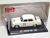 1/43 1000 MIGLIA Collection No.37 PEUGEOT 403ߥ˥奢ǥ