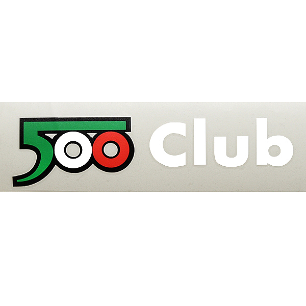 FIAT 500 CLUB ITALIA FIAT 500 60ǯǰɥƥå(ʸ)  