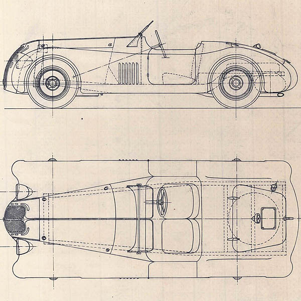 Alfa Romeo 6C 2500 SS ala spessa Turing 1939ͽۿ