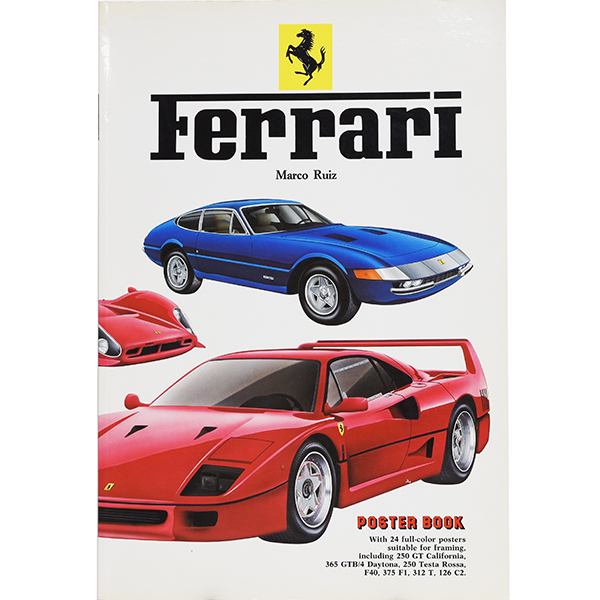 Ferrari POSTER BOOK-1988- by Marco Ruiz 