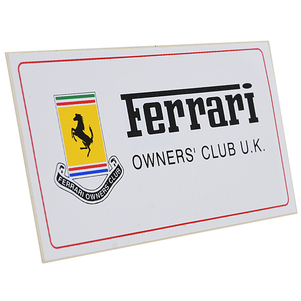 Ferrari Owners Club U.K. ƥåå